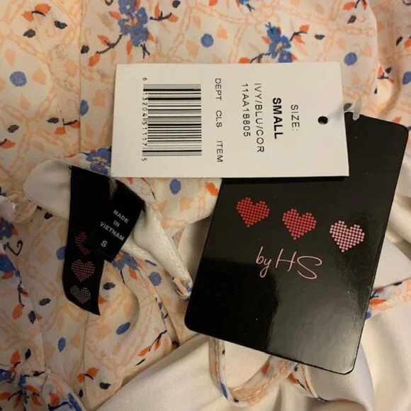 HS NWT Sleeveless Fit & Flare Dress S - Picture 8 of 8